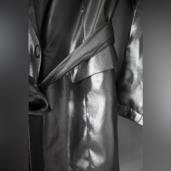 Maeve by Anthropologie Longline Metallic Blazer - Picture 6 of 8